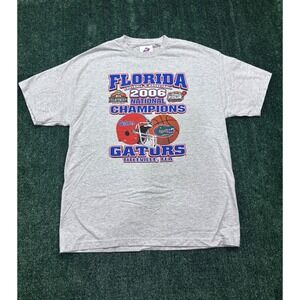 Florida Gators 2006 Football Basketball National Champions T Shirt XL Sportswear